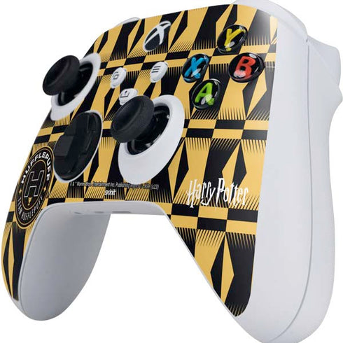 Wizarding Worlds Harry Potter Team Hufflepuff Xbox Series S Controller Skin